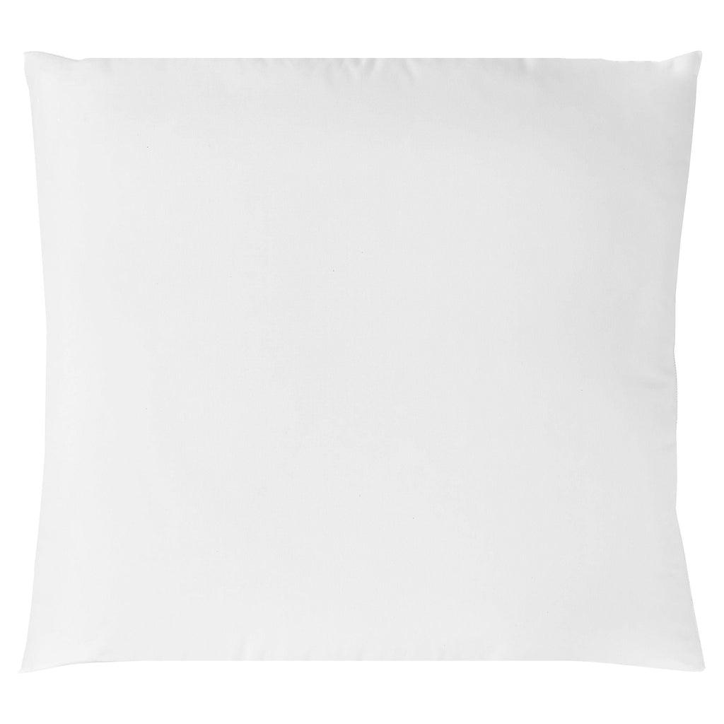 Cotton Euro Throw Pillow, 26" x 26", White- Allergy Defense Fabric - Image 2