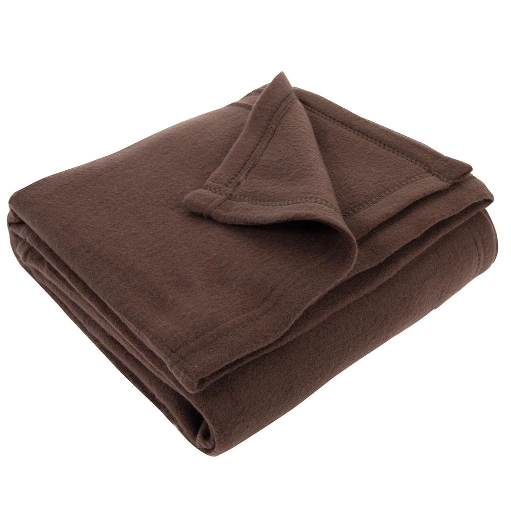 Single Solid Color Hypoallergenic 60”L x 50”W Fleece Throw Blanket for Fall, Winter, Spring, Summer, Men, Women, Chil... - Image 2