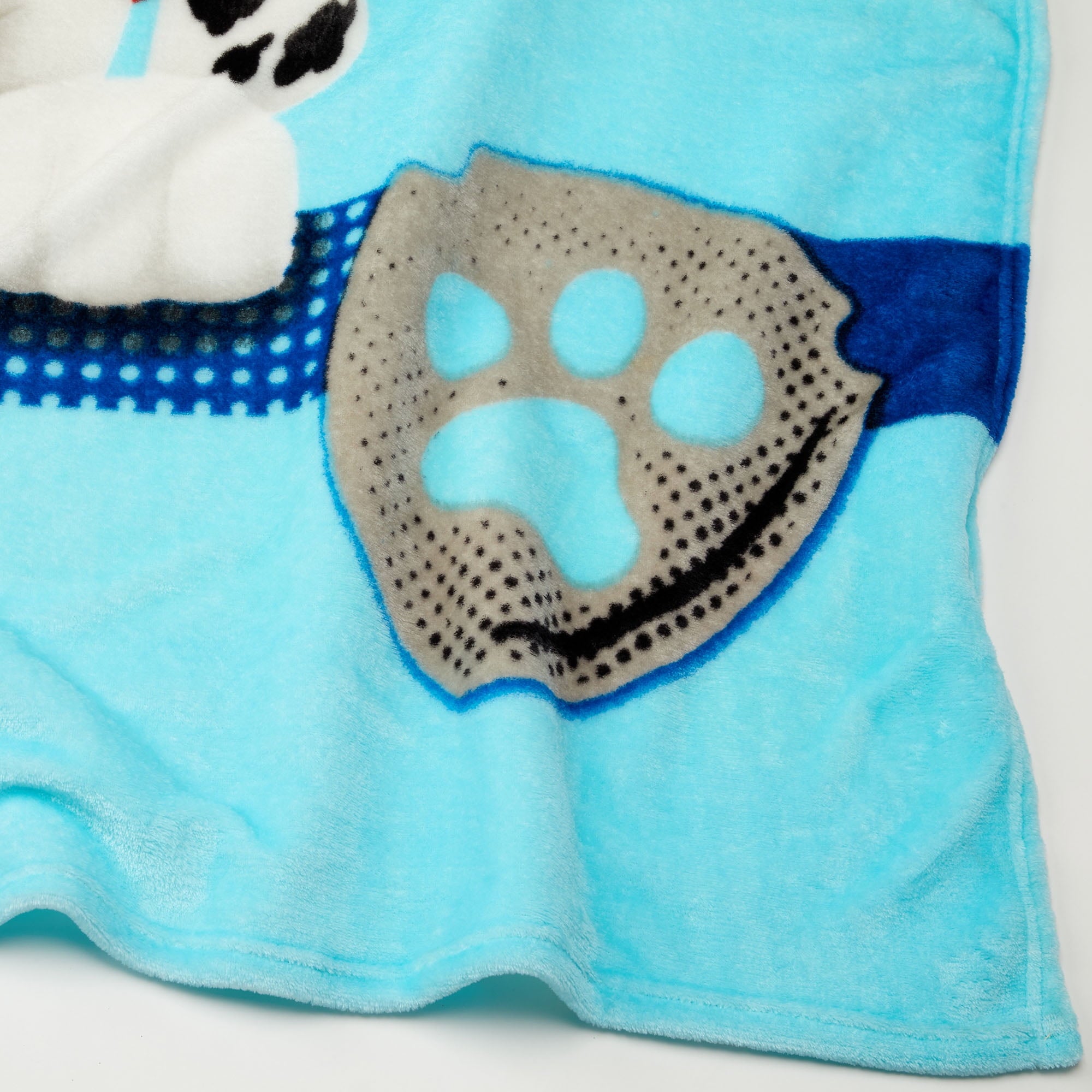 PAW Patrol Kids Blue Print Fleece Bed Blanket, Twin/Full - Image 3