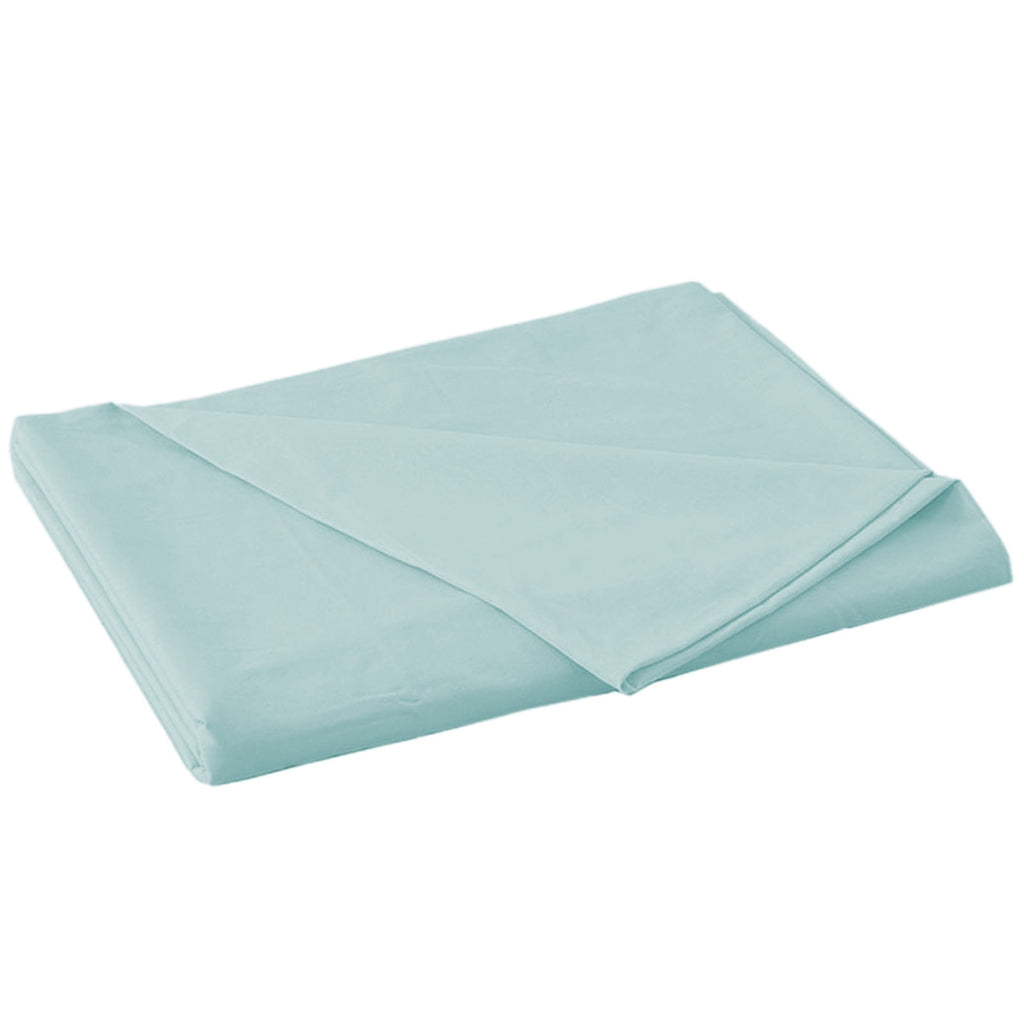 Under $5 Clearance! InsCrazy Bed Sheet, 100% Cotton Household Solid Color, Soft and breathable Bed Sheet Piece 66 x 96" - Image 6