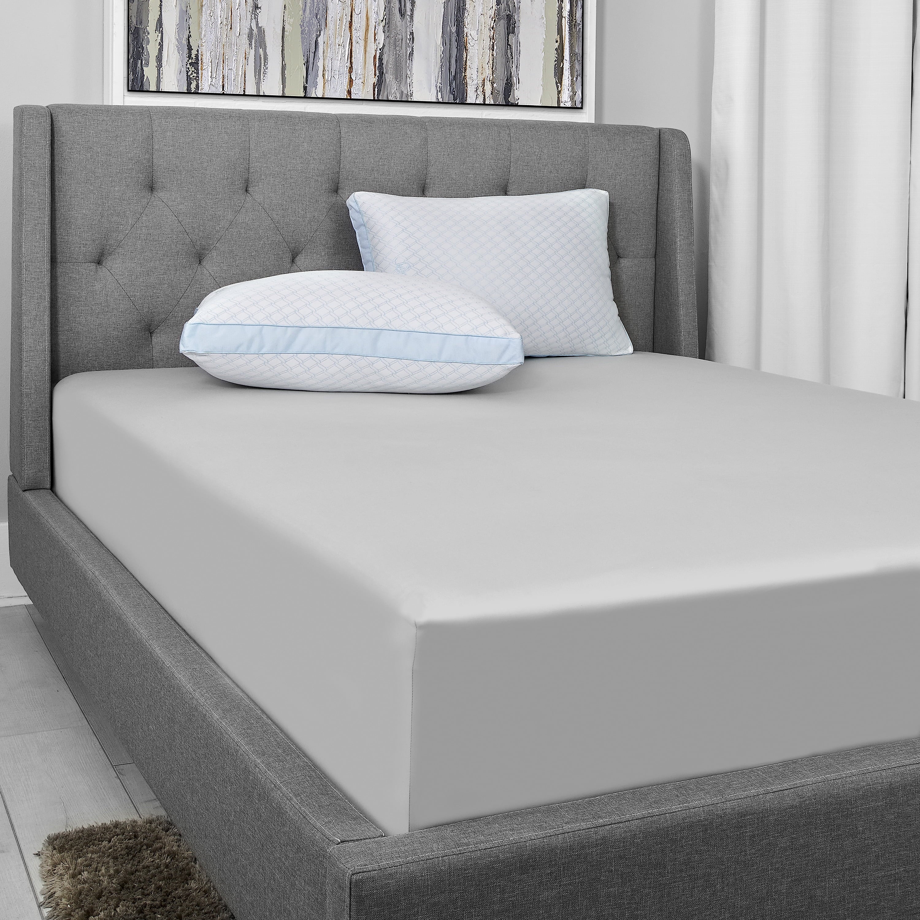 Cooling Performance Odor Neutralizing Extra Firm Support Machine Washable Pillow, King - Image 5