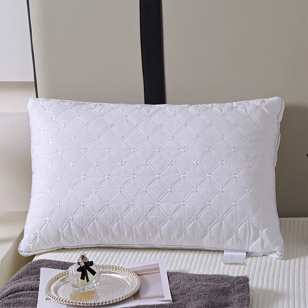 JOGZMZ Hotel Grade Extra Soft Pillows Queen Size Set of 2 Supportive Bed Pillow for Back Side and Stomach Sleepers, Breathable Neck Supports - Image 4