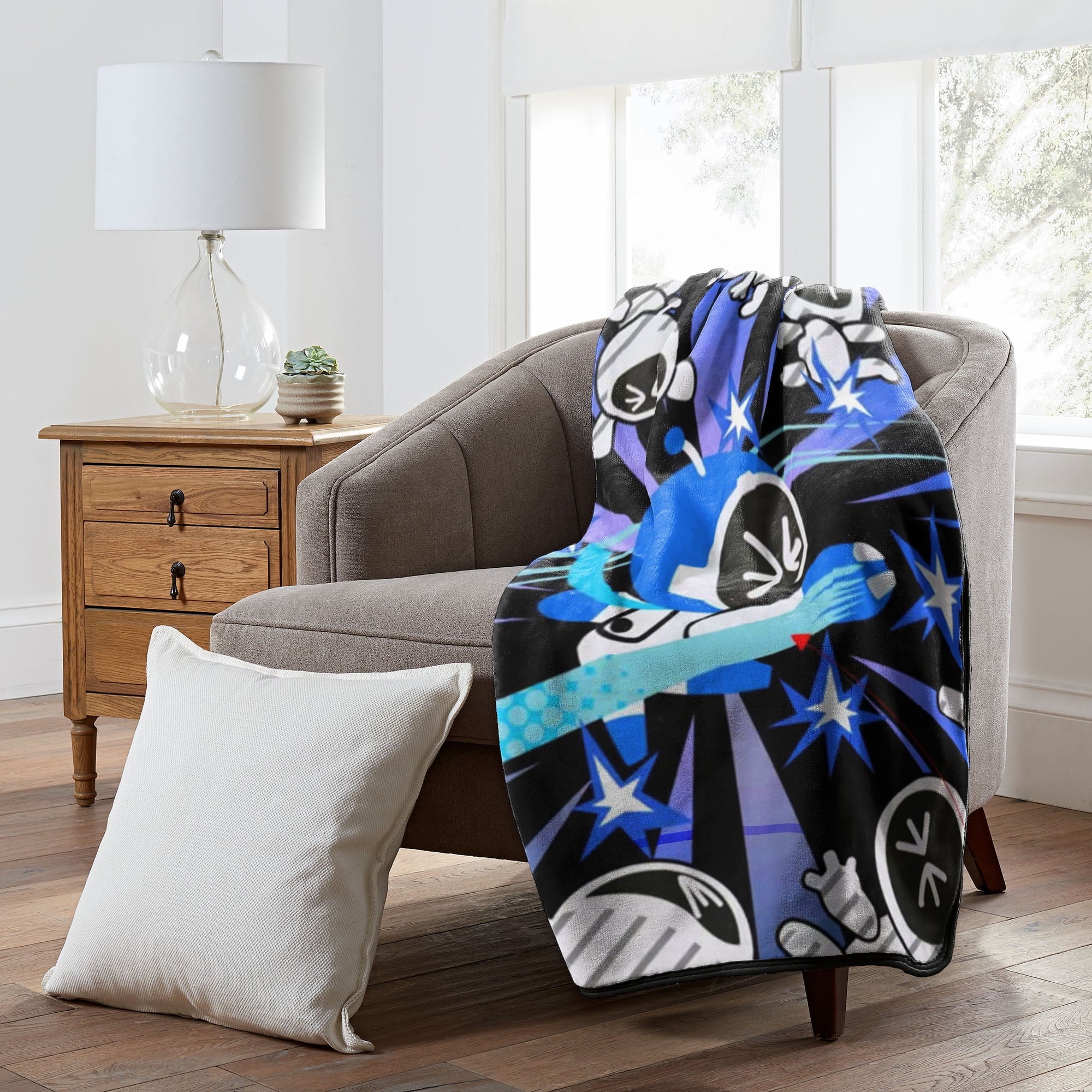 Astro Attack Silk Touch Throw Blanket for Kids, 46x60 inches - Image 6