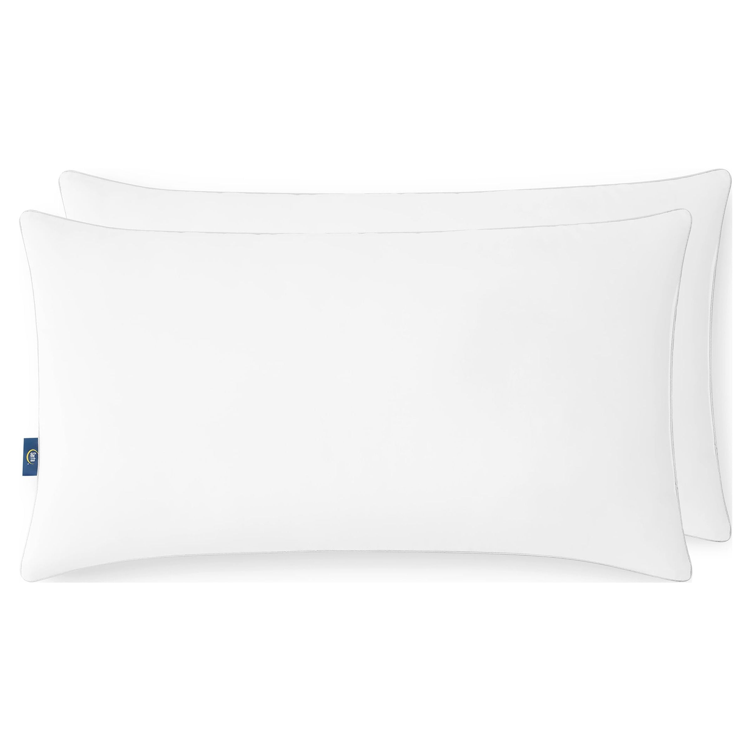 pedic Endless Comfort Bed Pillow, King, 2 Pack - Image 2