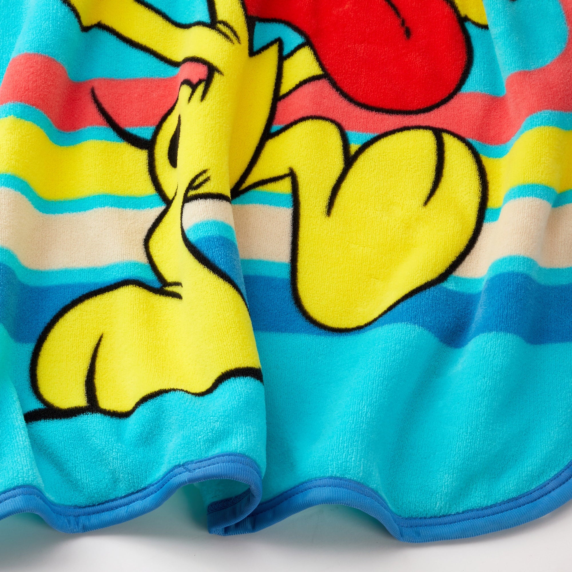 Kids Blue Print Fleece Throw Blanket, 46 x 60 - Image 5