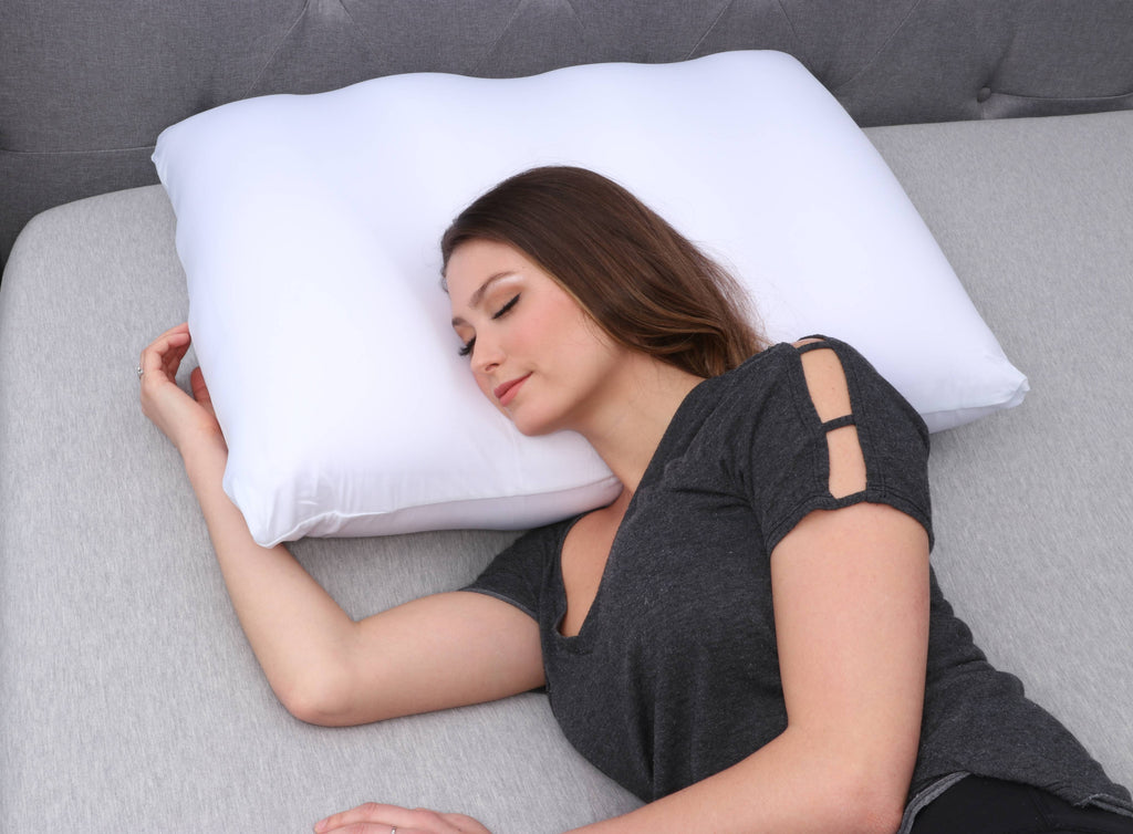 Deluxe Comfort Microbead Cloud Pillow Bed, X-Large, White - Image 6
