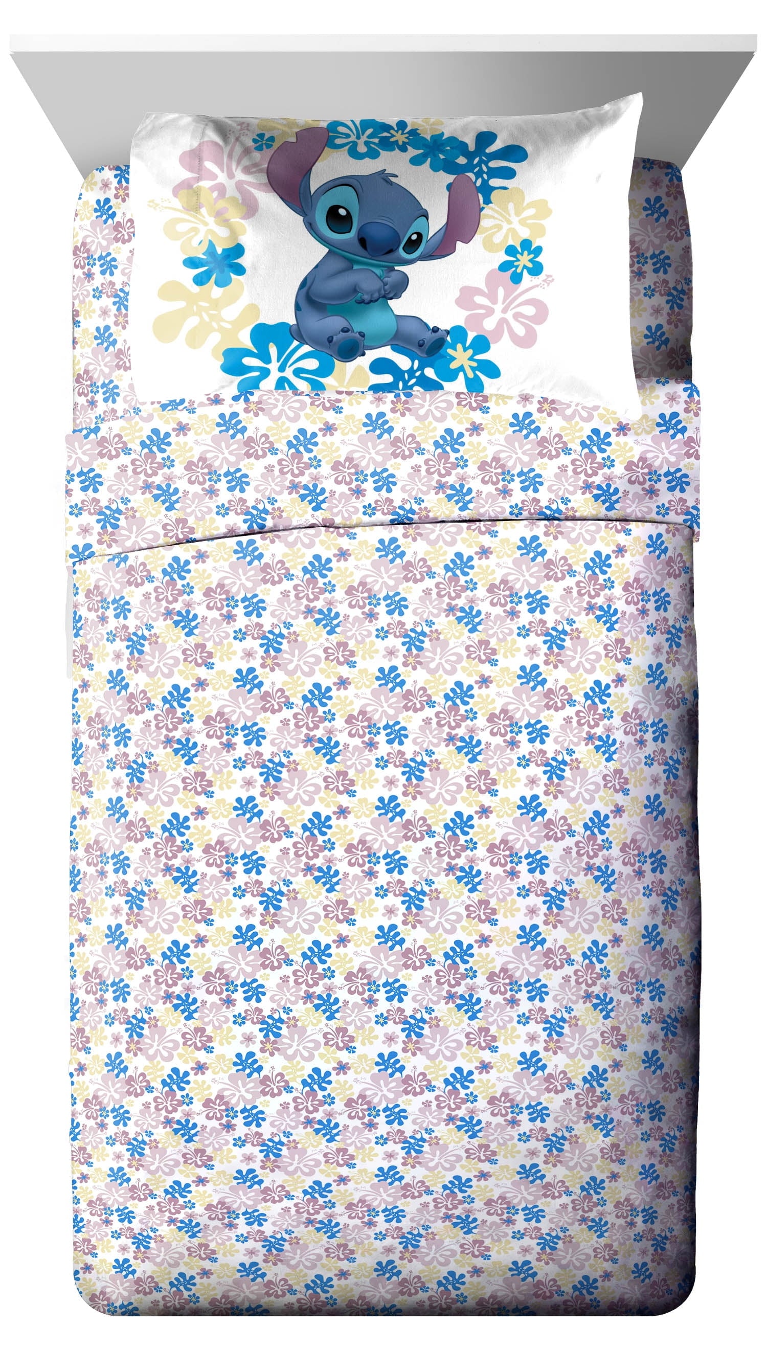 Lilo and Stitch Sweet Stitch 5 Piece Twin Size Kids Comforter Set with Sham - Super Soft Bed Set for Kids - Image 5