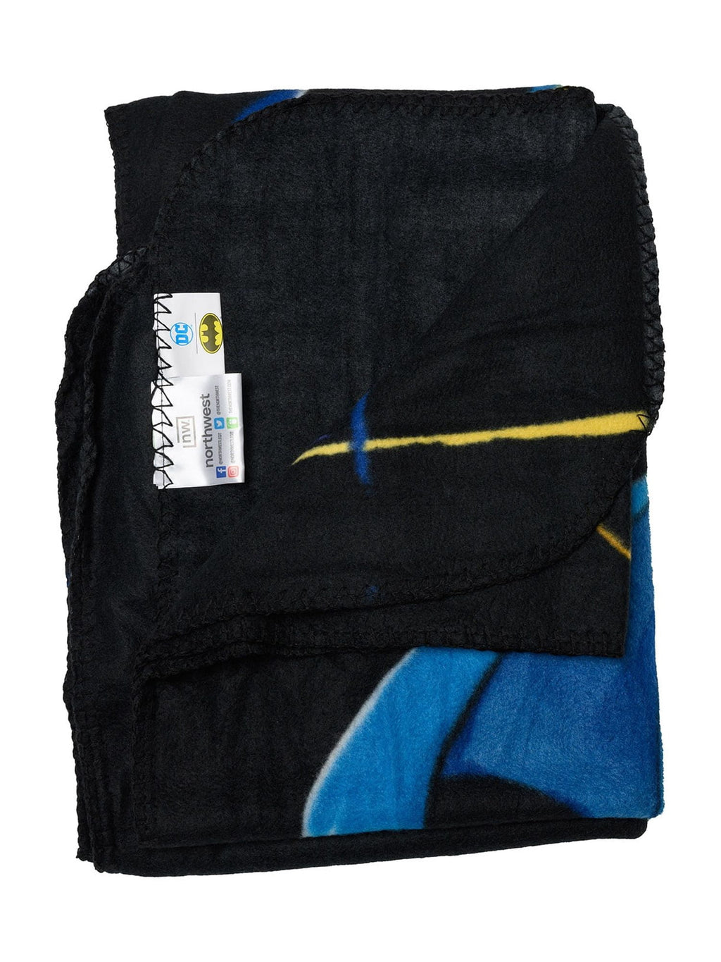 Batman Throw Blanket 45" x 60" Dark Knight Superhero - Image 4
