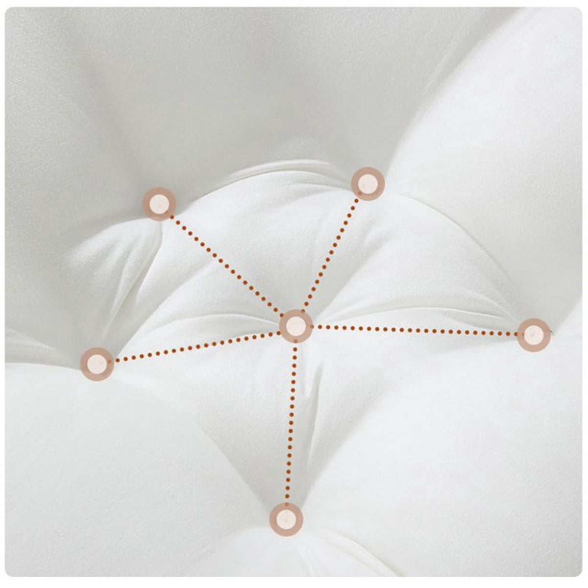 Happon Soft Breathable Cotton Bed Pillows - Washable - Image 3