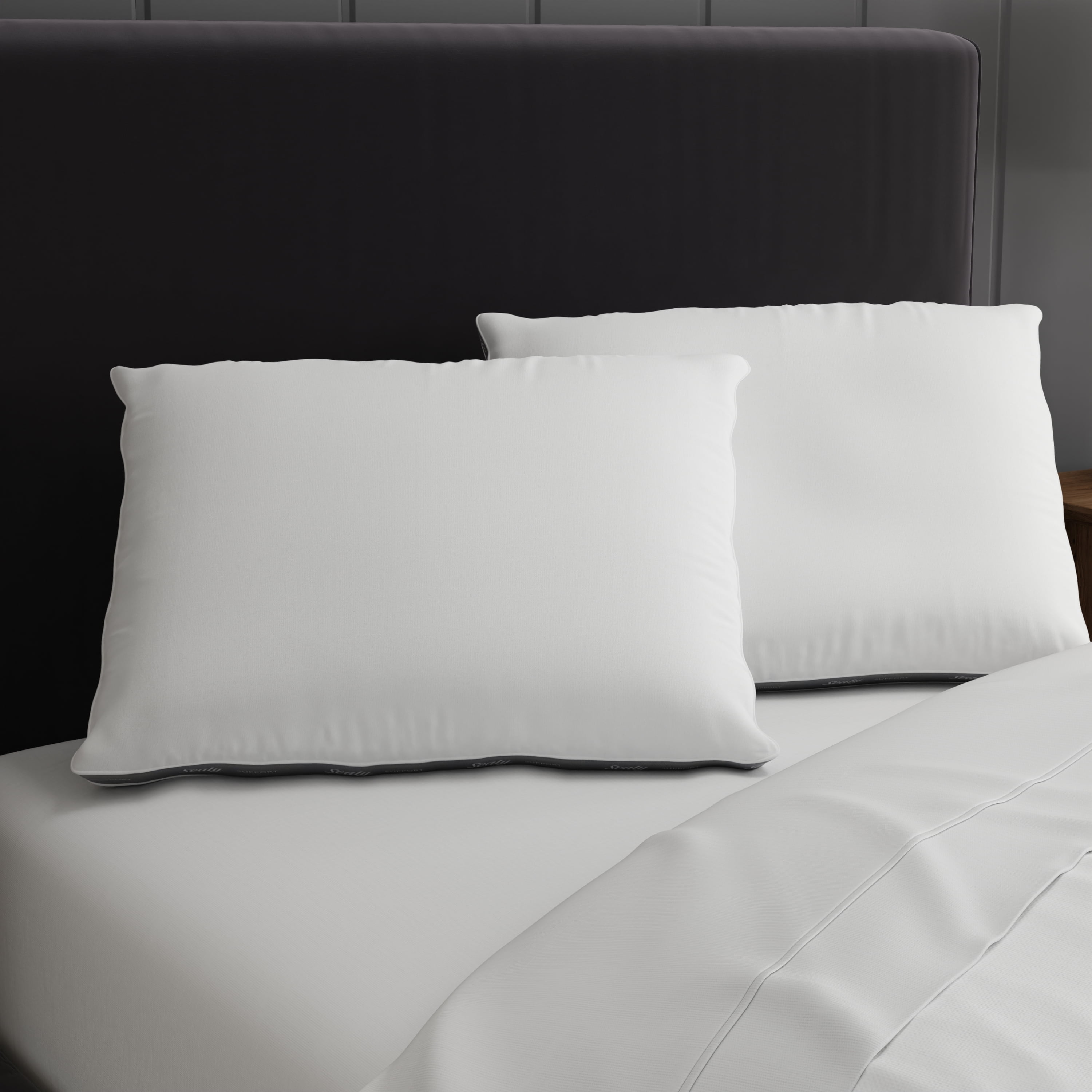 Sealy Extra Firm Support Foam Core Pillow 2pk, King - Image 5
