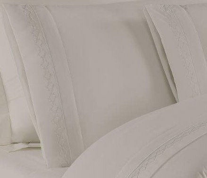 Luxury Silver Gray Microfiber bed Sheet Sets, 4-pieces, Twin size - Image 2