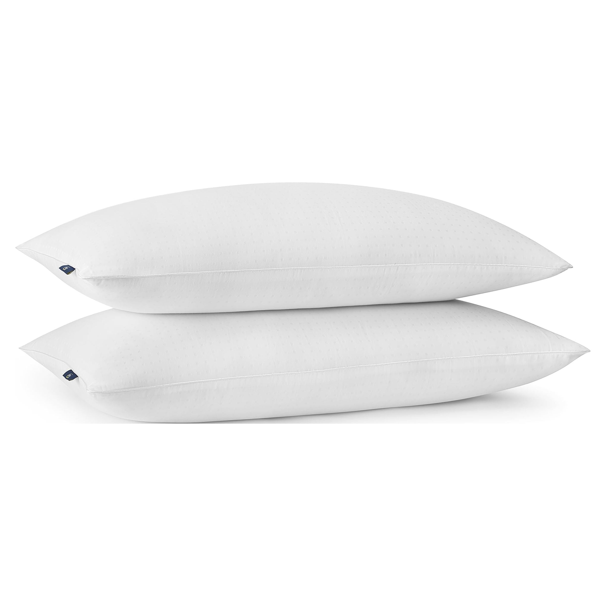 pedic Won't Go Flat Bed Pillow, King, 2 Pack - Image 5