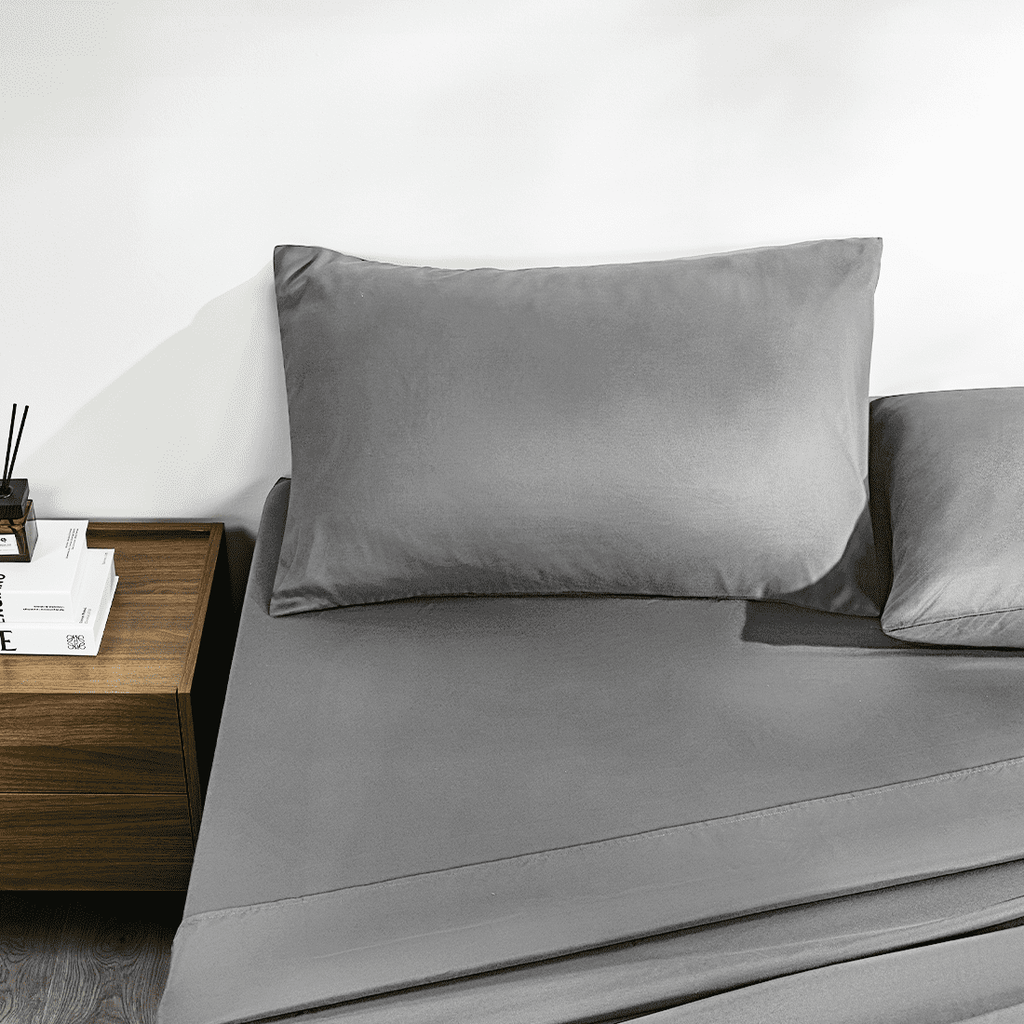 Full Size Bed Sheets,Z-hom 4 Piece  Sheets 14” Deep Pocket Sheet & Pillowcase Sets Soft Microfiber Luxury Bedding Fitted Sheet Water Washed, - Image 4