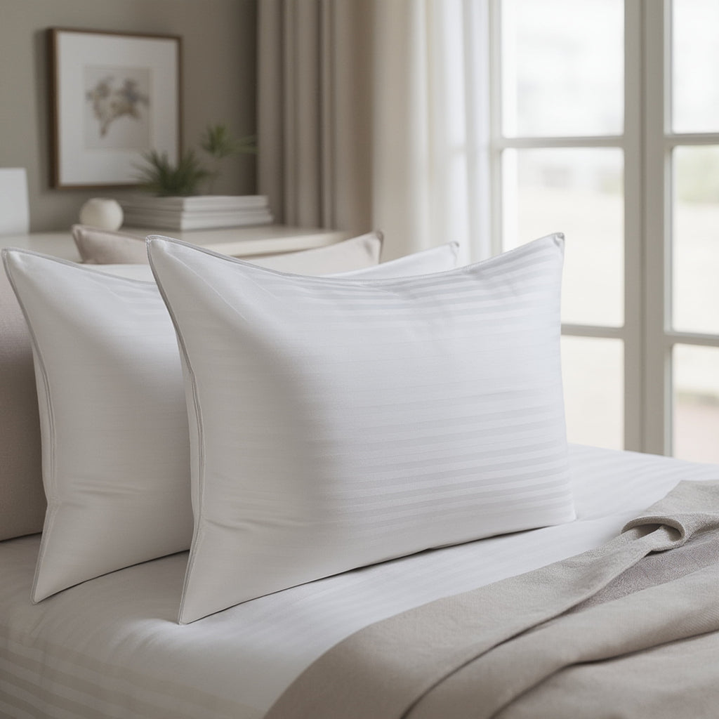 LammaLoe Down Alternative Pillow, Stanard/Queen Pillows for Bed, Soft Supportive Hotel Quality Pillows - Image 6