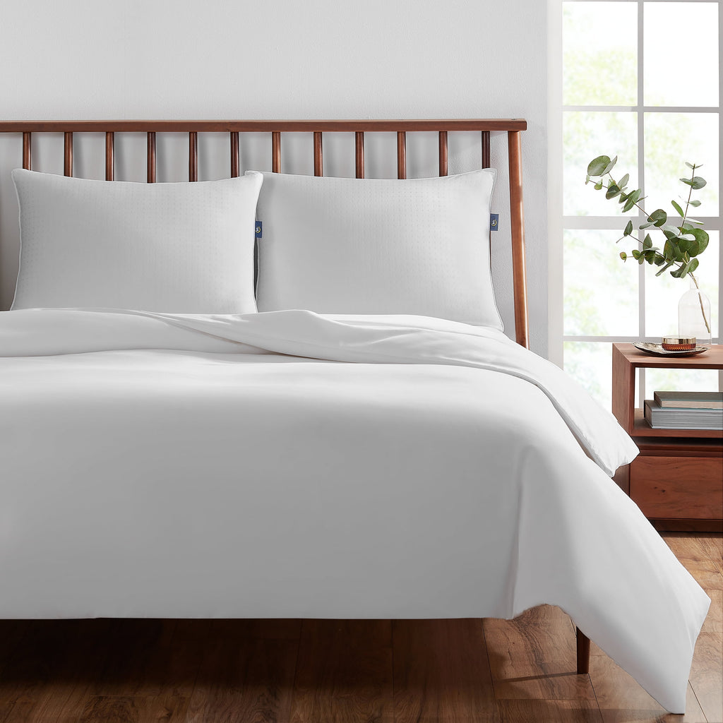 Sertapedic No-Go-Flat Bed Pillow, Standard/Queen, 2 Pack - Image 3