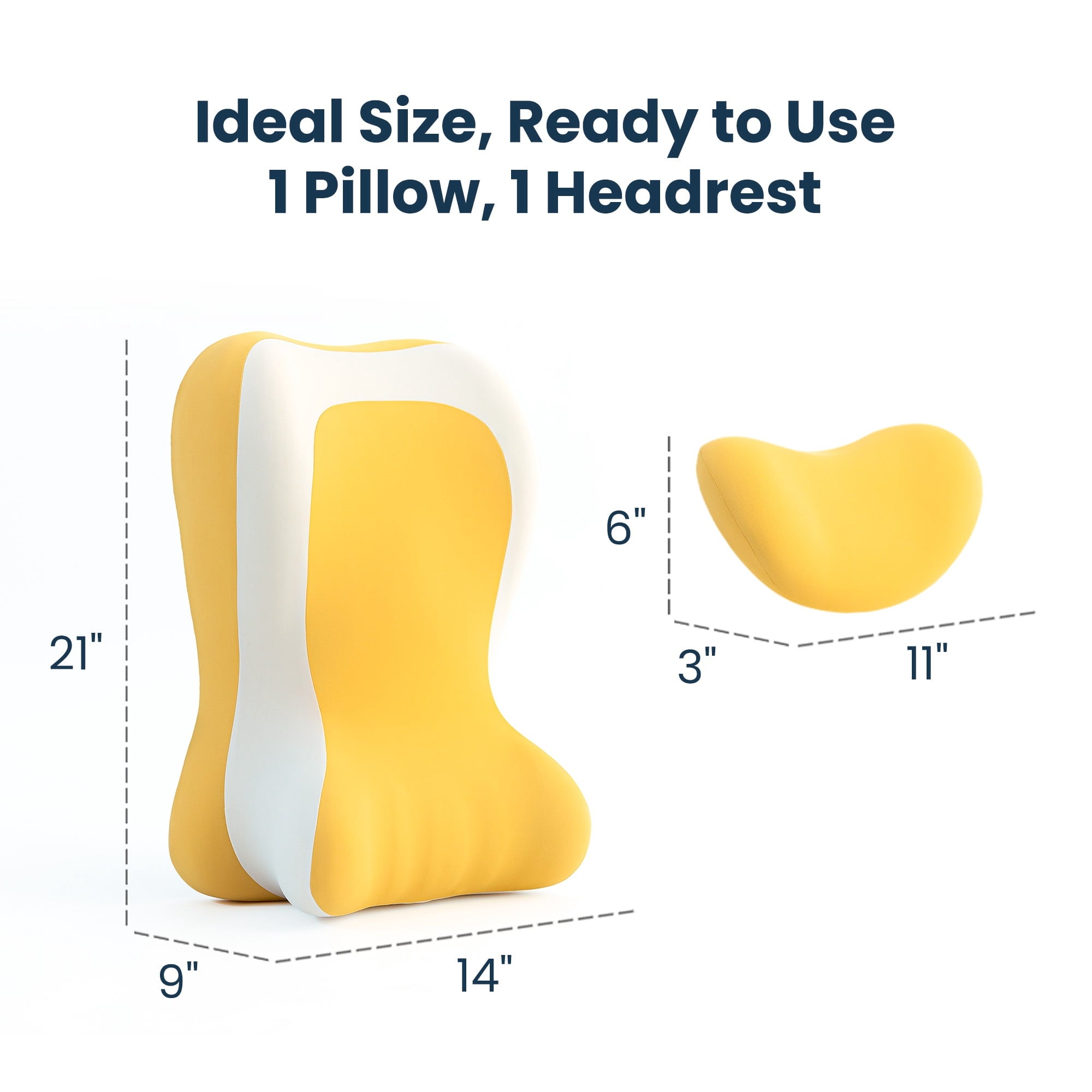 Memory Foam Reading Pillow, Multi-Position Support Bed Pillow for Petite Adults, Reading Tools, Fun Couple Pillows Pr... - Image 5