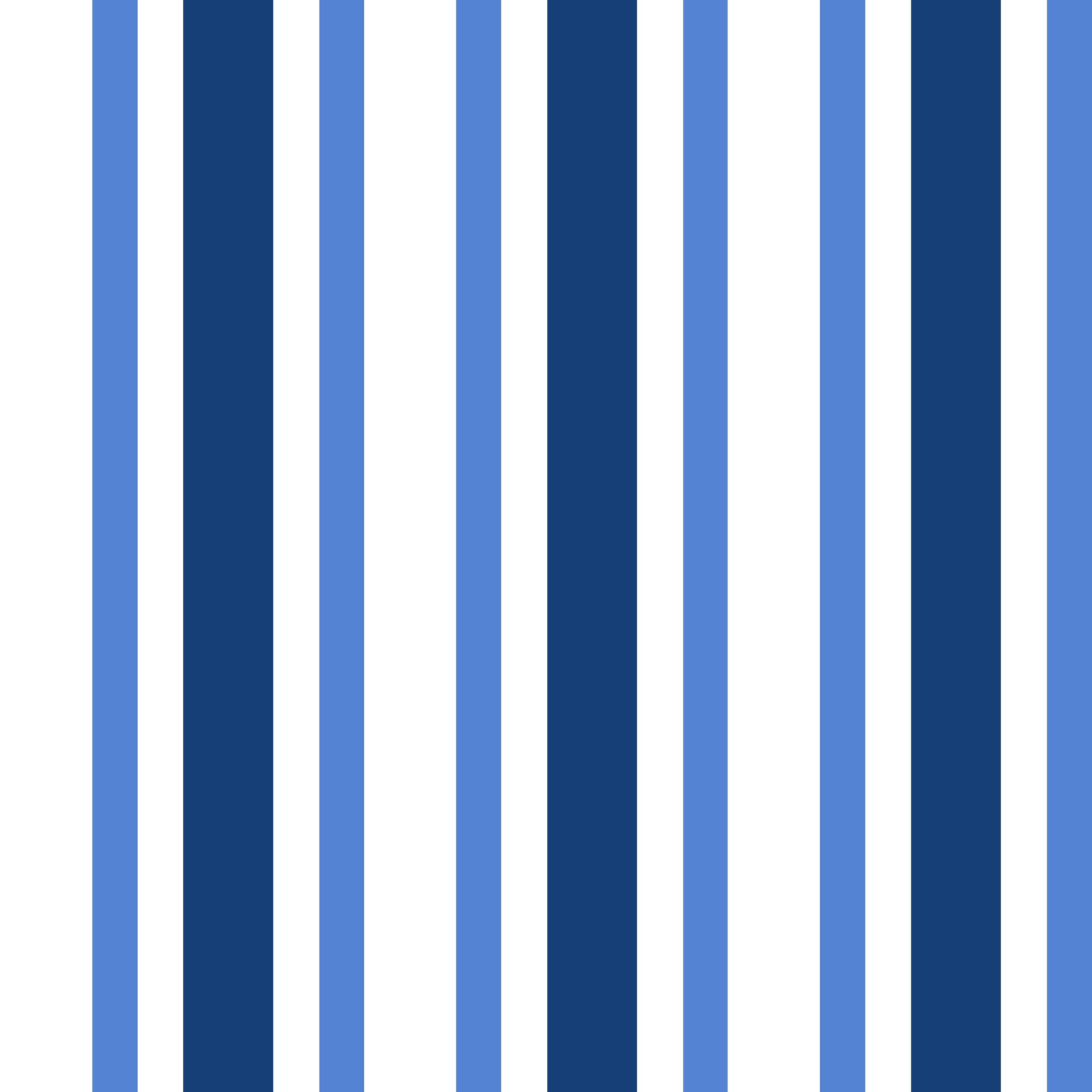 Blue Stripes XL Oversized Throw Blanket, 72 x 50 inches, Great for a Kids Bedroom, Super Soft and Cozy - Image 3
