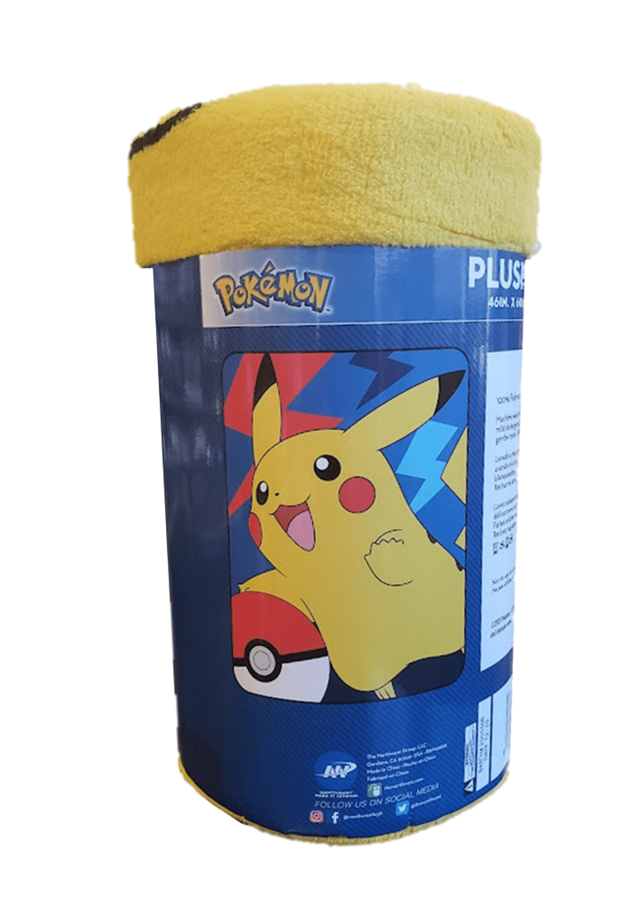 Pokemon Throw Blanket, "Quick Capture", Micro Raschel, 46in x 60in, 1 Each - Image 4