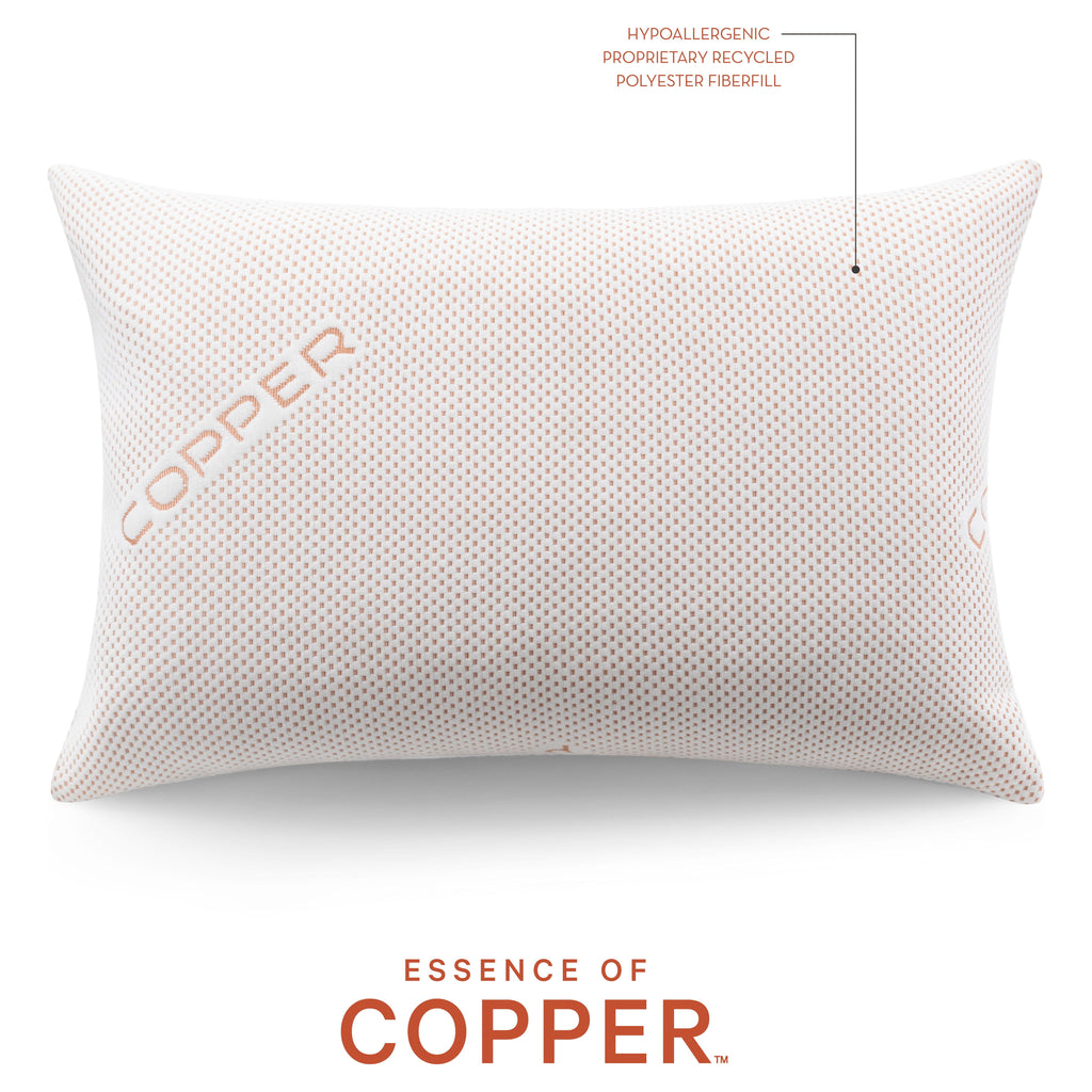 Luxury Knit Bed Pillow 2 Pack, Standard/Queen, Polyester - Image 4