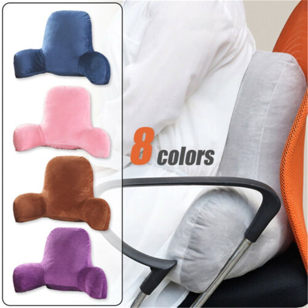 Fankiway Backrest Pillow with Arms, Back Rest for Bed Sitting, Plush Big Backrest Lumbar Support Chair Cushion, Foam ... - Image 6