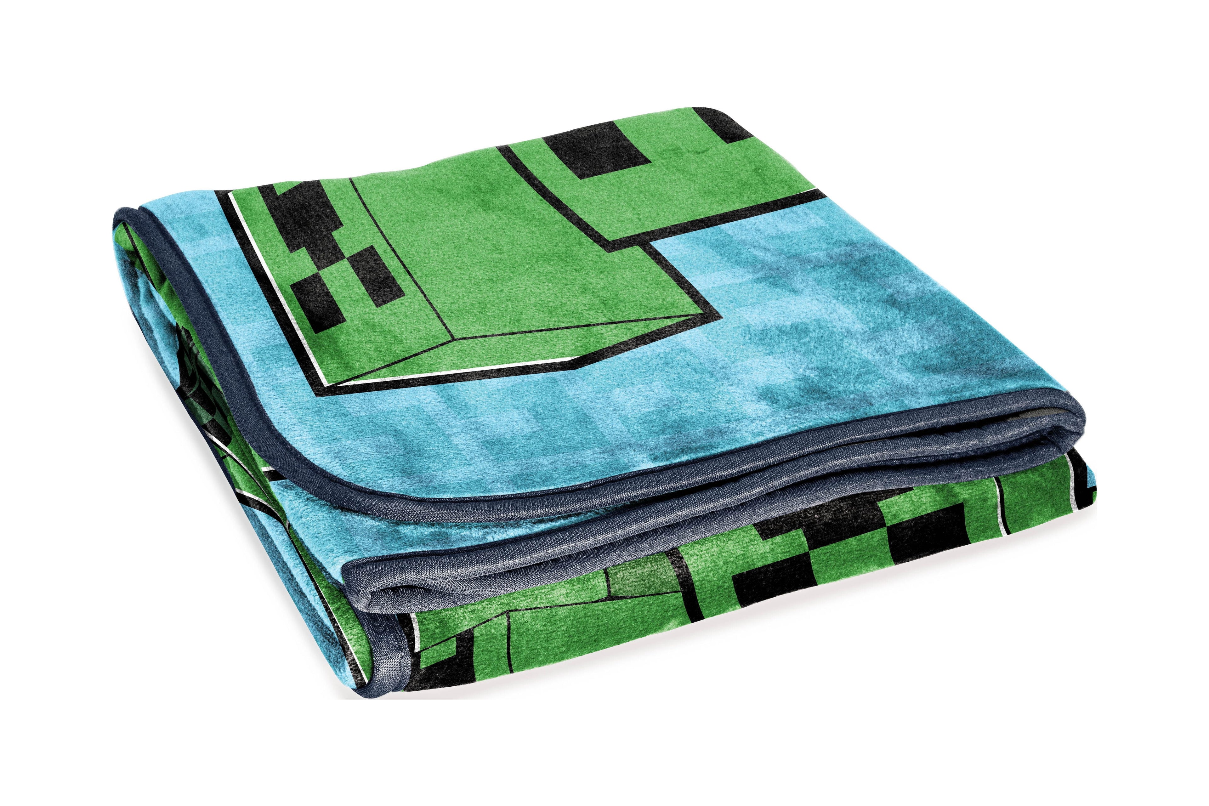 Kids Silk Touch Throw Blanket, 46 x 60, Microfiber, Blue, Mojang - Image 6