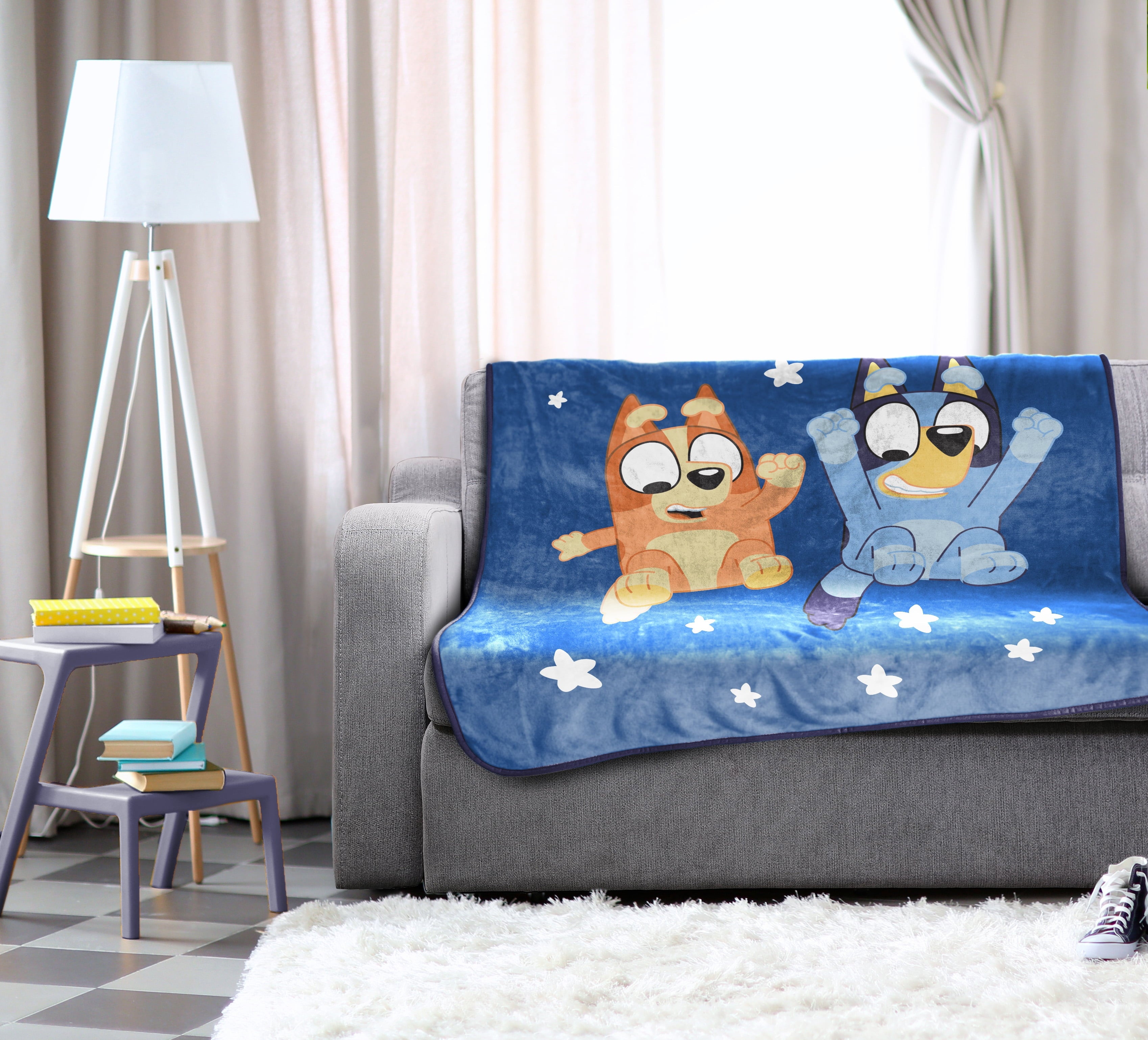 In The Dream Kids Throw Blanket, 46 x 60, Microfiber, Blue, BBC Studios Ages 1+ - Image 6