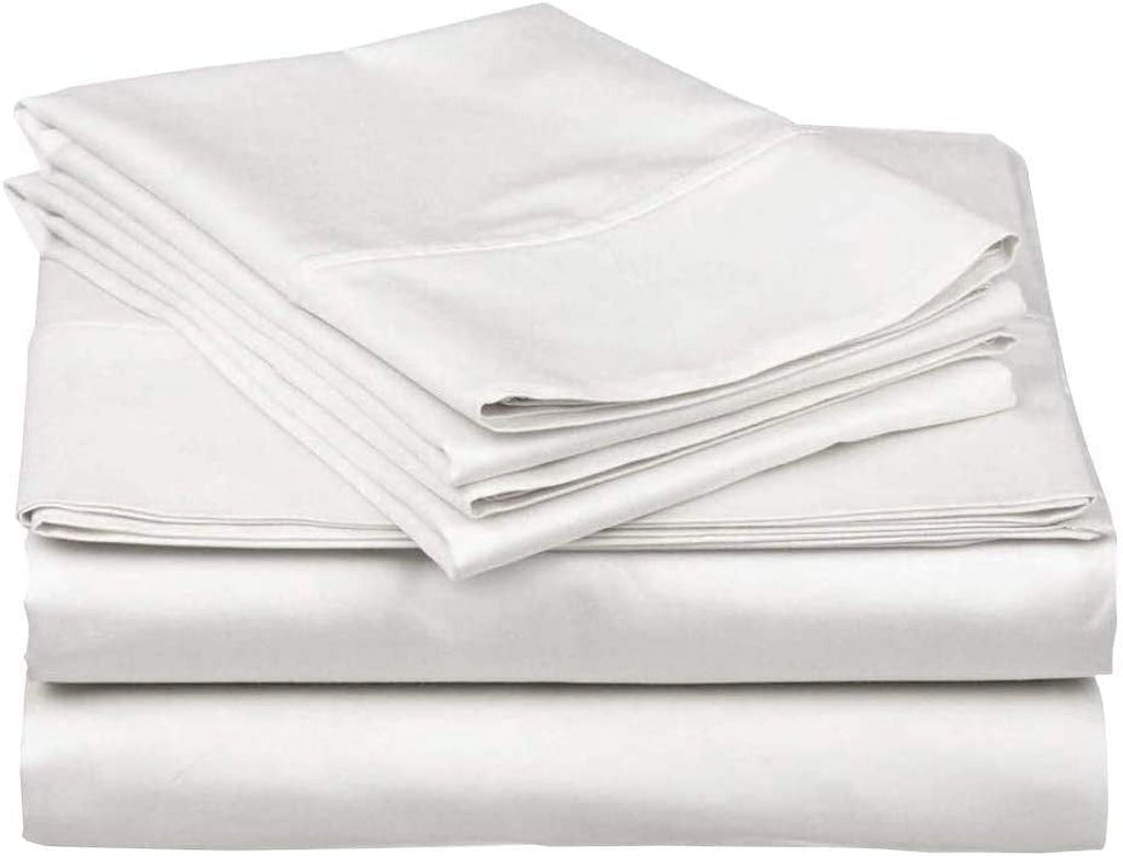 100% Cotton Hospital Bedsheets Set - 1 Flat Sheet, 1 Fitted Sheet (10" Inch) Deep Pocket, 1 Pillowcase, Best & Comfor... - Image 3
