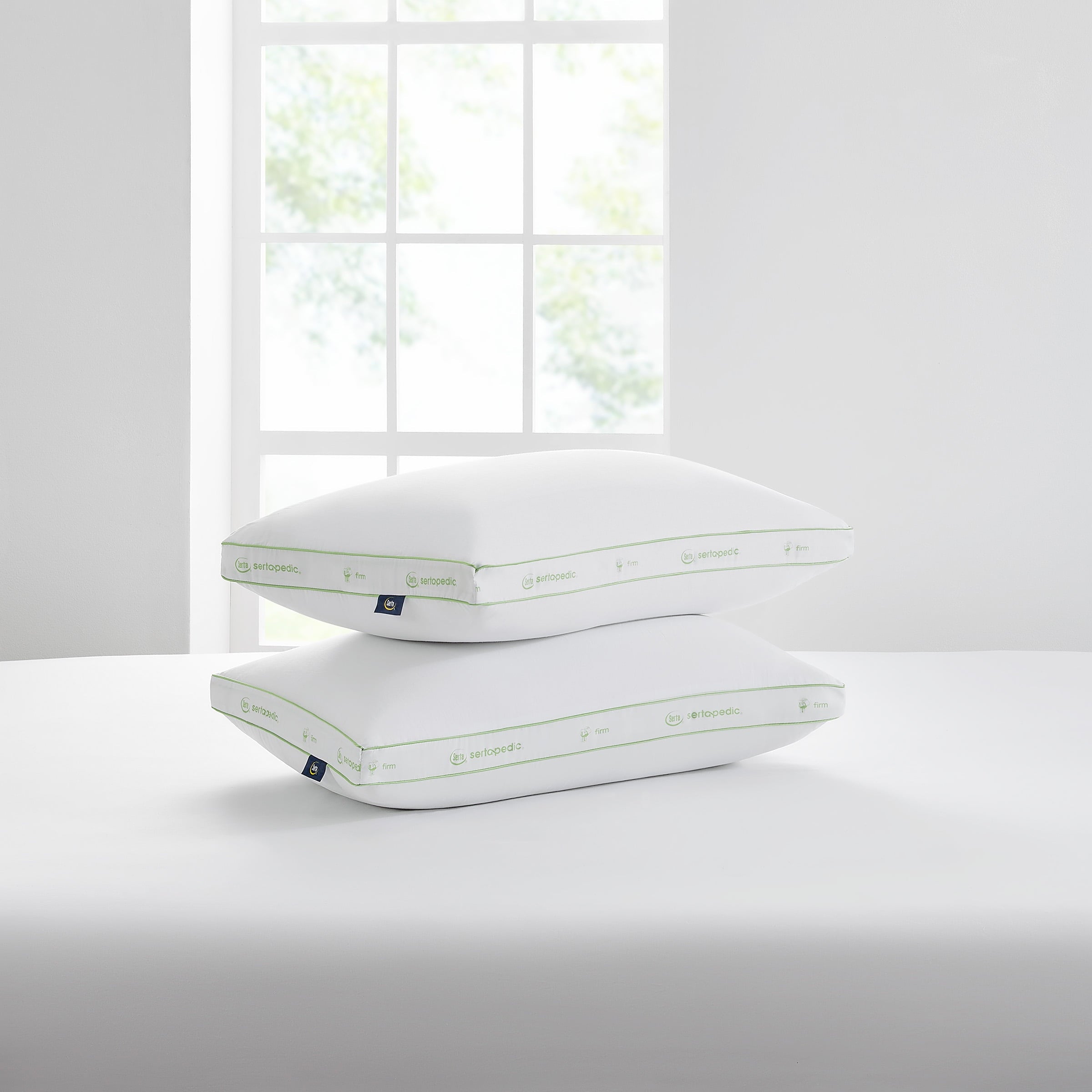 pedic Firm Bed Pillow, Standard/Queen, 2 Pack - Image 5