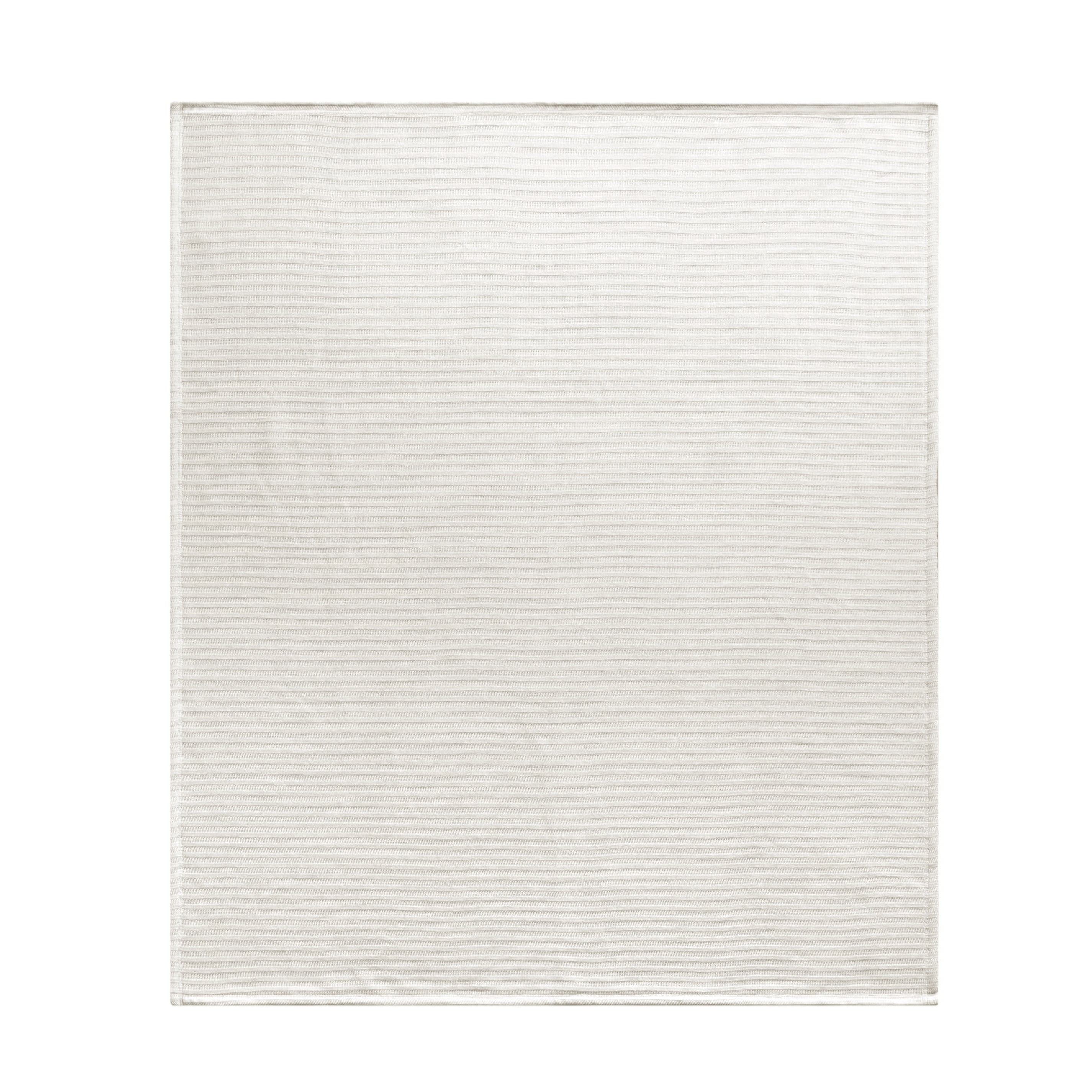 Cozy Chenille Reverse to Plush Soft Couch Throw, Vanilla Dream, Standard Size - Image 2