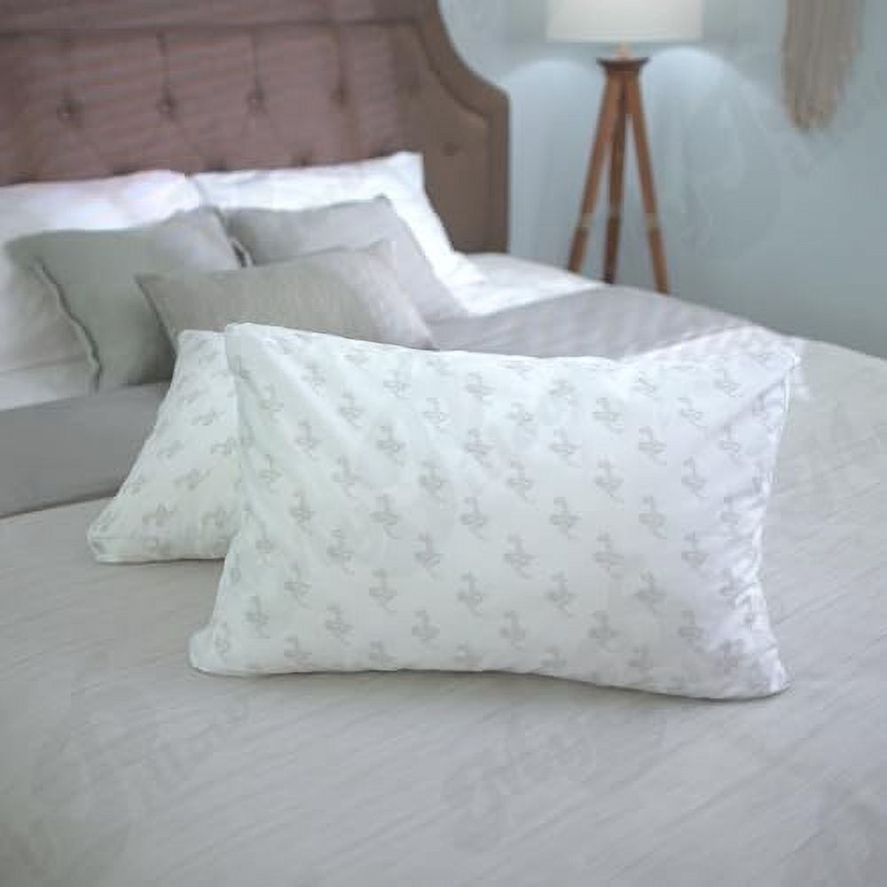 Bedding Bed Pillows for Sleeping Standard Size, Set of 2, Back, Stomach or Side Sleepers - Classic Pillow (Standard, ... - Image 6