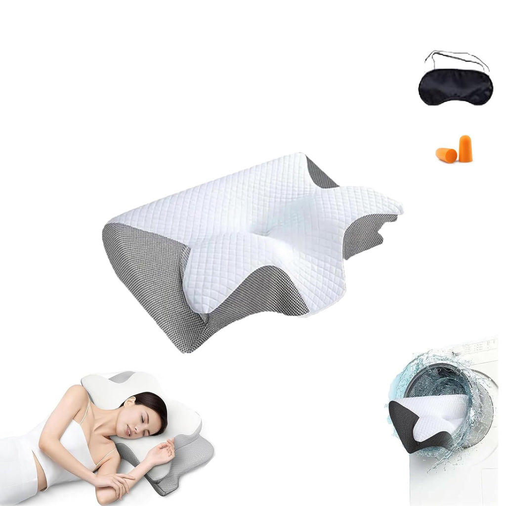 Airway Pro Sleep Apnea Pillow, Airway Pro Cervical Pillow - All-Night Neck Support, Ergonomic Pillows for All Sleeping Positions, for Neck P