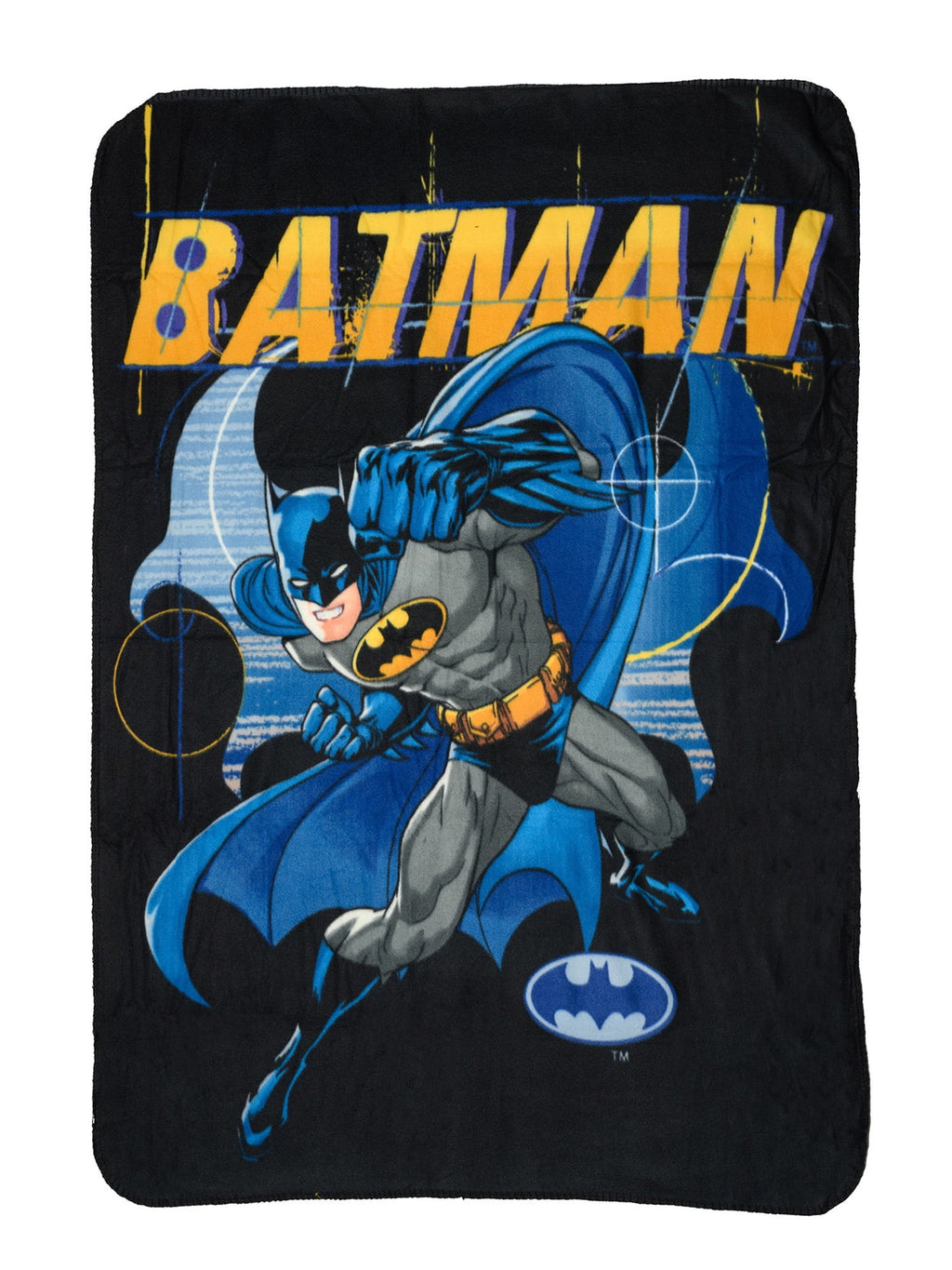 Batman Throw Blanket 45" x 60" Dark Knight Superhero