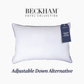 Beckham Hotel Collection Customizable Down Alternative Queen Pillow 1 Pack, Adult