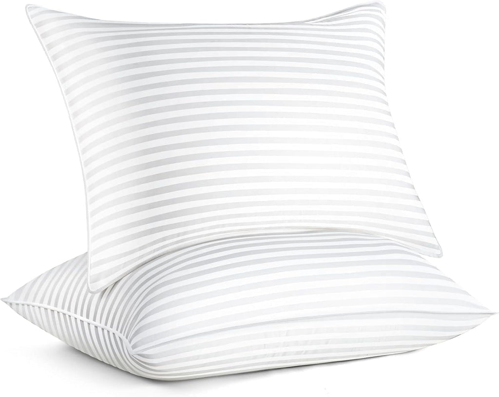 SORMAG Pillow for Beds 2 Pack Queen Size Pillows Set of 2 Hypoallergenic Hotel Down Alternative Pillow for Side and Back Sleeper 20 x 30 inc