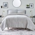 Better Homes & Garden Grey Chenille 3-Piece Comforter Set, Full/Queen, All Ages