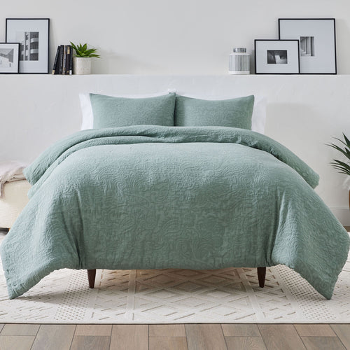 Better Homes & Gardens 3-Piece Sage Floral Comforter Set, Full/Queen