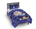 Bluey Dream Kids 2 Piece Blue Reversible Comforter and Pillowcase Bedding Set, Twin/Full