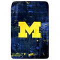 Michigan Wolverines Sublimated Soft Throw Blanket, 42" x 60"