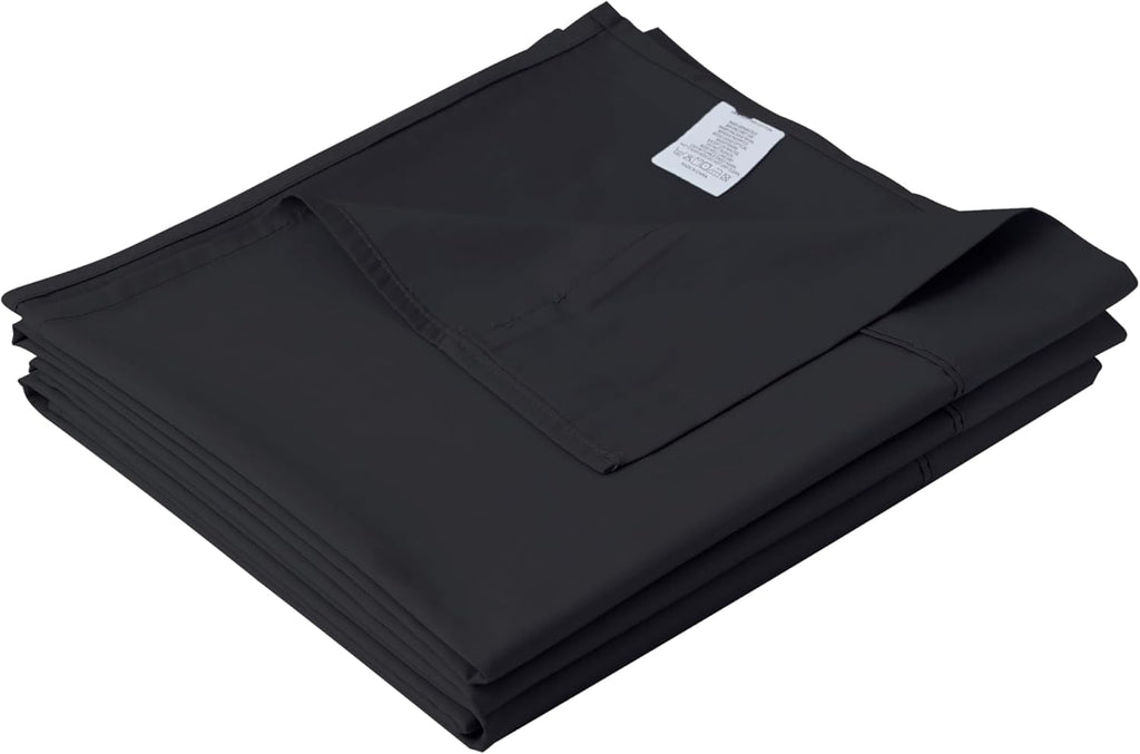 Sheet Only, 600 Thread Count 100% Egyptian Top Sheet 1Pcs, Cool & Breathable Bed Sheets Wrinkle, Fade, Stain Resistan...