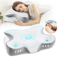 Cervical Pillow for Neck and Shoulder, Ergonomic Side Sleeper Pillow for Neck Support, Contour Memory Foam Pillows fo...