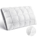 Hotel Cervical Pillow for Sleeping – Ergonomic Contour Neck Support Bed Pillow, Fluffy and Supportive for Side, Back ...