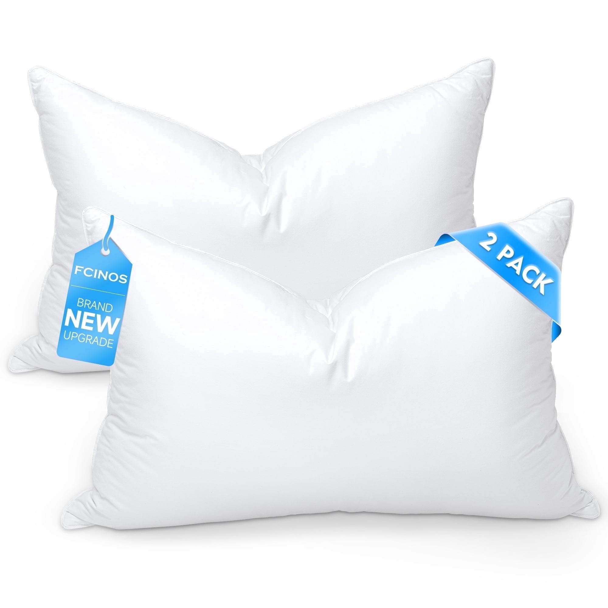 Pillows and Bed Pillows Queen Size for Sleeping,With 2 Set of Soft Cotton Cover- Pack of 2