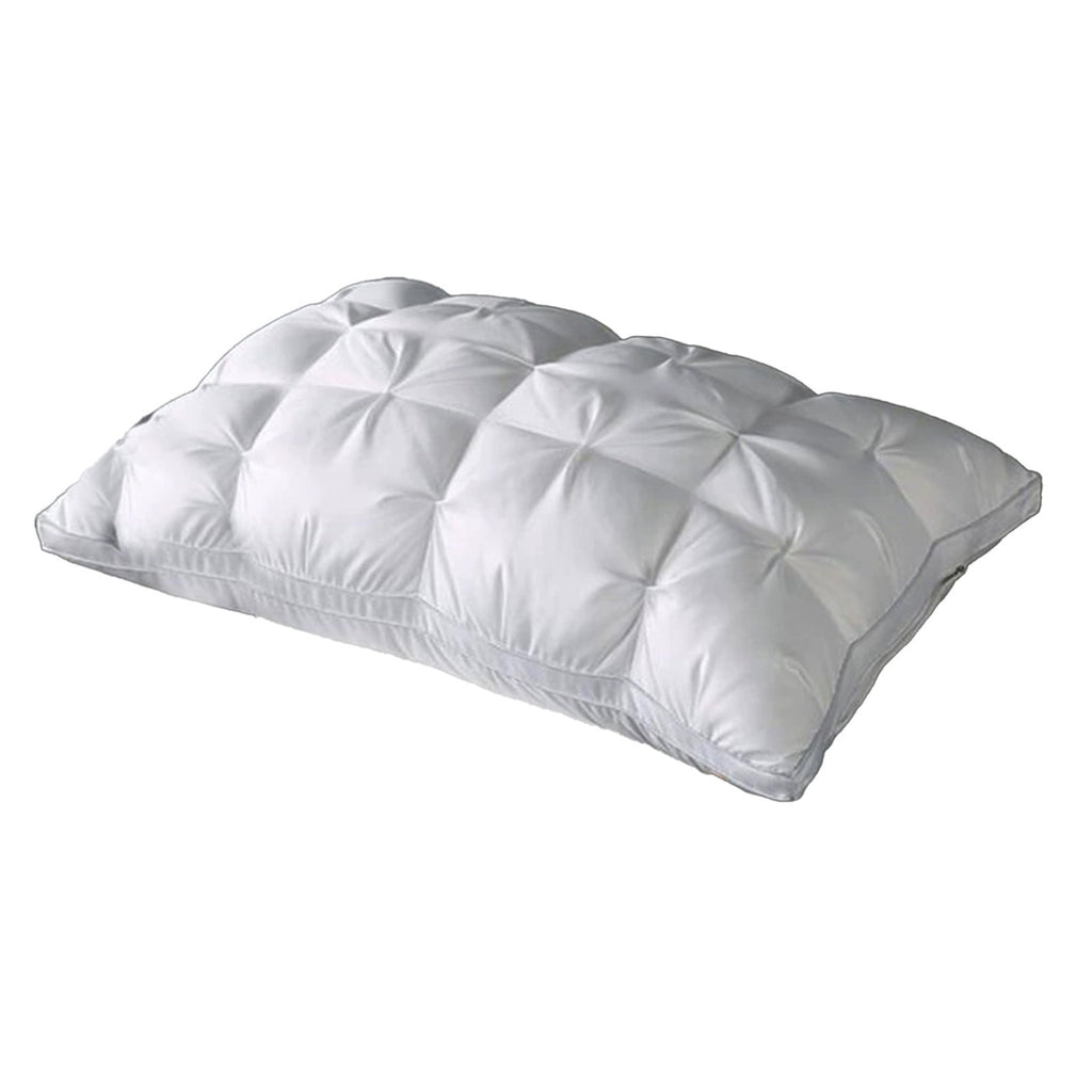 Goose Down Pillow and Feather Pillows for Neck/Back/Side Sleepers, Premium Soft Down Fill Standard Size Pillow for Sleeping, Hotel Bed Pillo