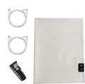 Grounding Sheets 39 * 75 inch, Conductive Grounding Sheets with Grounding Cord, Grounding Sheets for Earth with Silver Fiber & Organic Cotto
