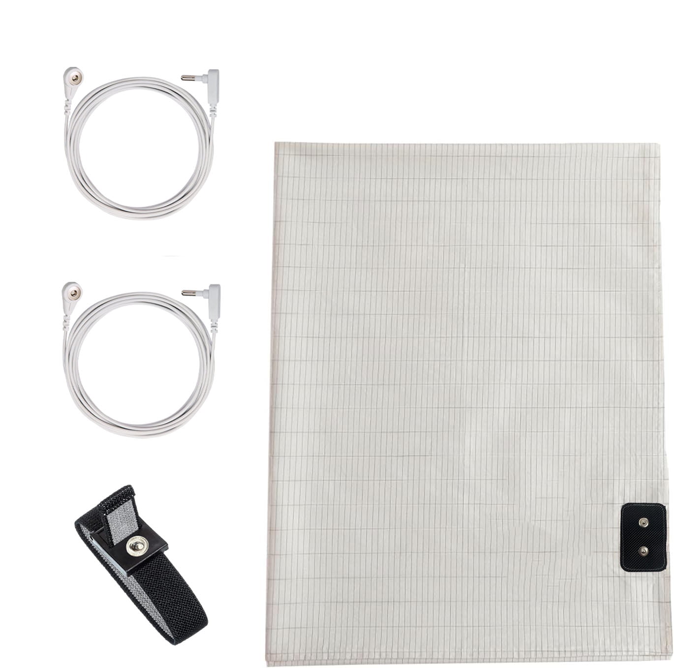 Grounding Sheets 39 * 75 inch, Conductive Grounding Sheets with Grounding Cord, Grounding Sheets for Earth with Silver Fiber & Organic Cotto