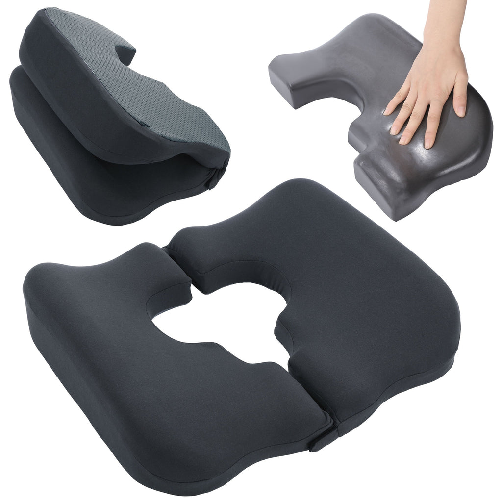 Memory Foam Bed Sore Cushions for Butt, Bedsore Pressure Relief Pillow for Sleeping and Sitting,Cushion for Bed Sores...