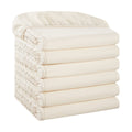 Brushed Microfiber Fitted Sheets - Bedding Essentials - Full - (6 Pack) Ivory