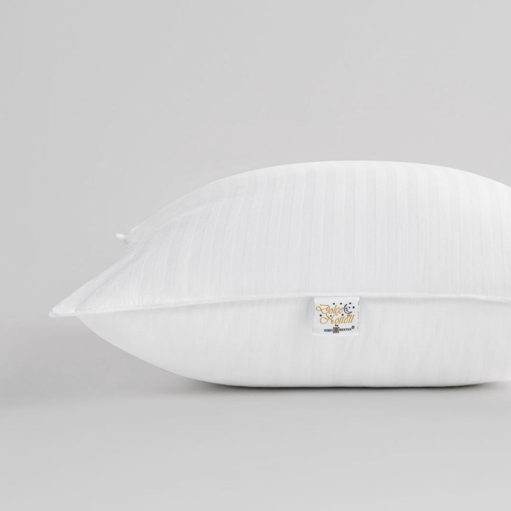 Sobel Westex: Dolce Notte II Stomach, Side and Back Sleeper Bed Pillow for Sleeping | Hotel and Resort Quality | Hypoallergenic, Down Like F