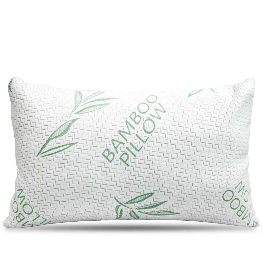 King Size Pillow, Memory Foam Bed Pillows with Washable Pillowcases, King