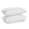 Classic Stripe Bed Pillows Standard / Queen Size Set Of 2, Enhanced Loft Plush Pillow for All Sleep Positions, 20" x ...